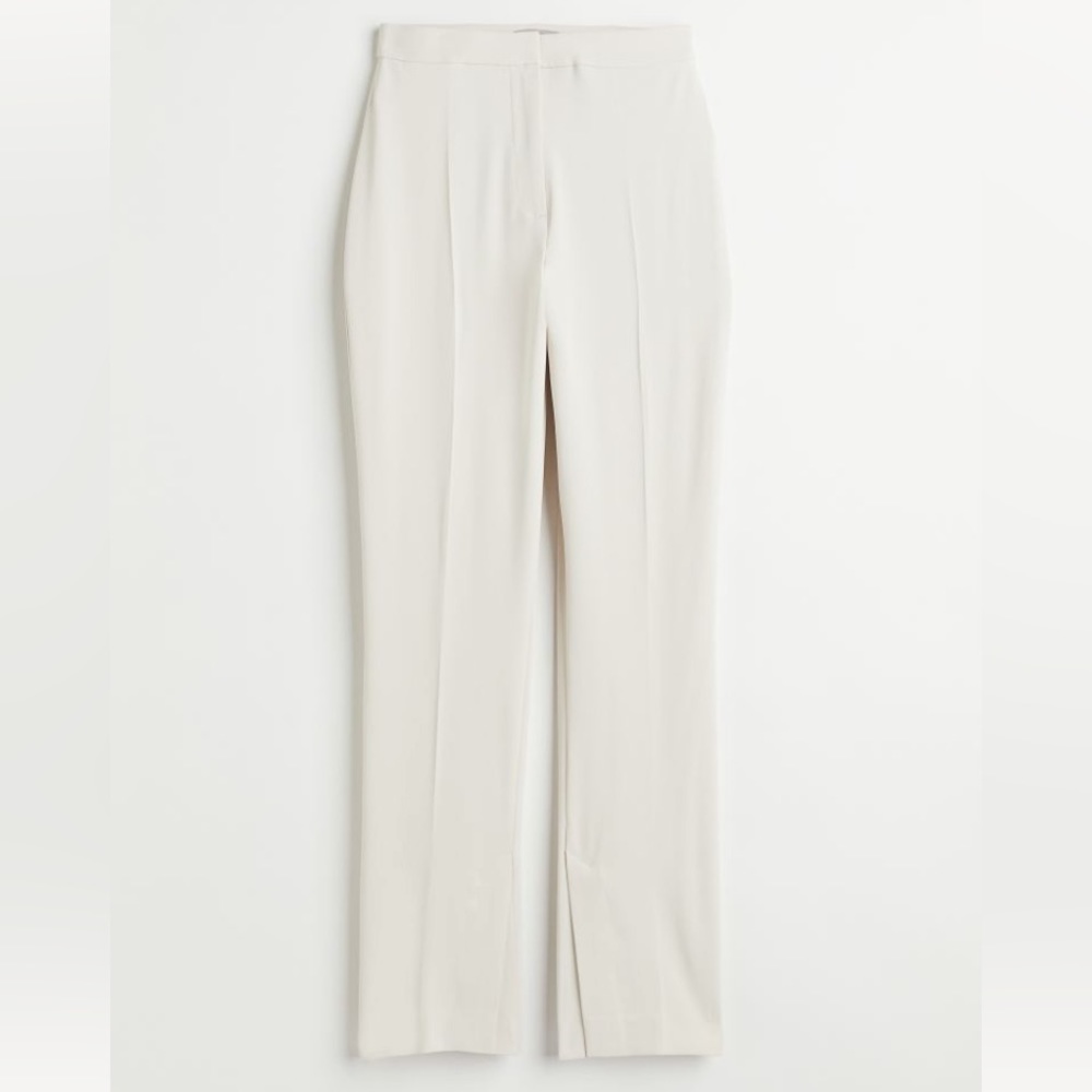 H&M split hem trousers